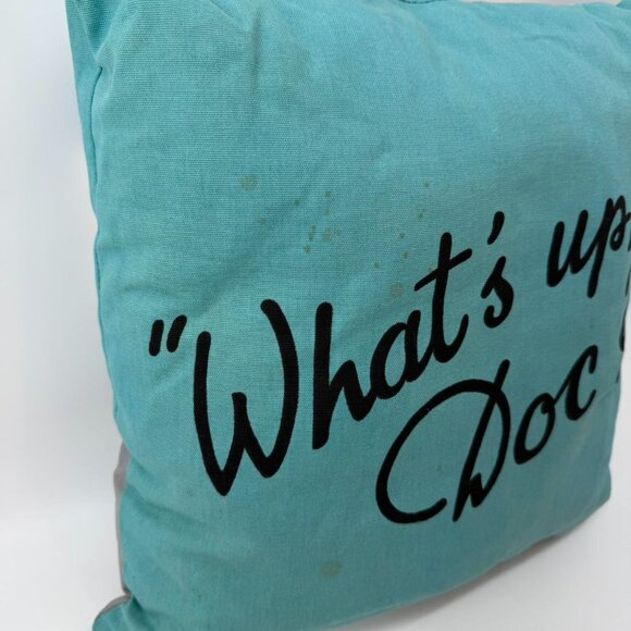 Vintage Looney Tunes Bugs Bunny Throw Pillow Cushion New With Tag There - Picture 4 of 7